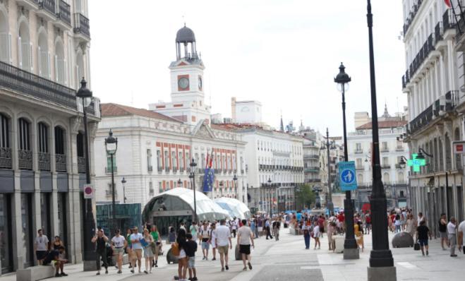 Exclusive Balcony Plaza Mayor Apartment Madrid Exterior photo